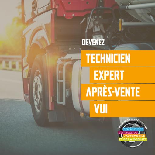 DEVENEZ TECHNICIEN EXPERT APRÈS-VENTE VIll