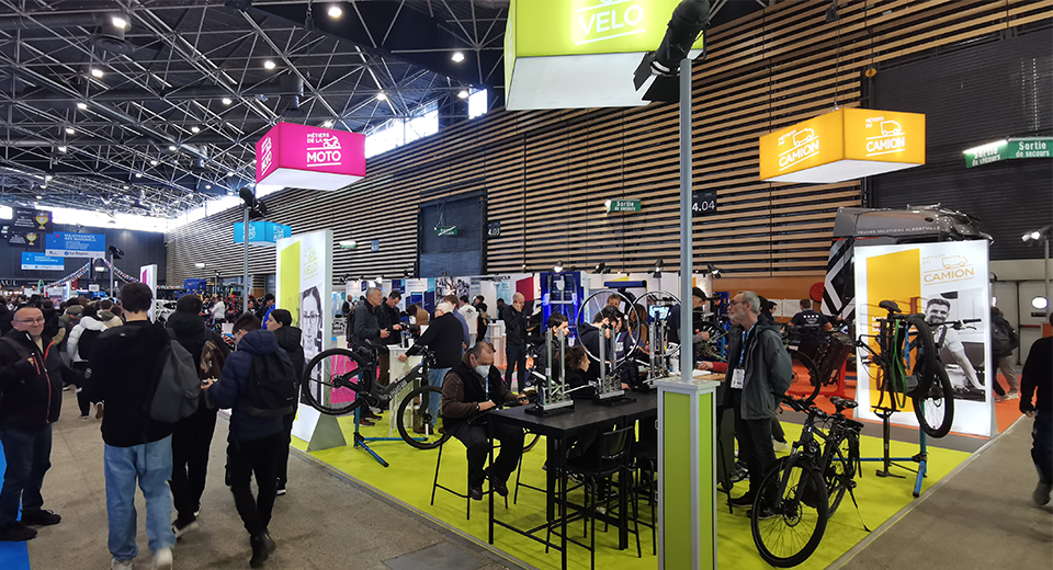 Stand de l'ANFA - Métiers des services de l'auto, au mondial des métiers 2024 Lyon